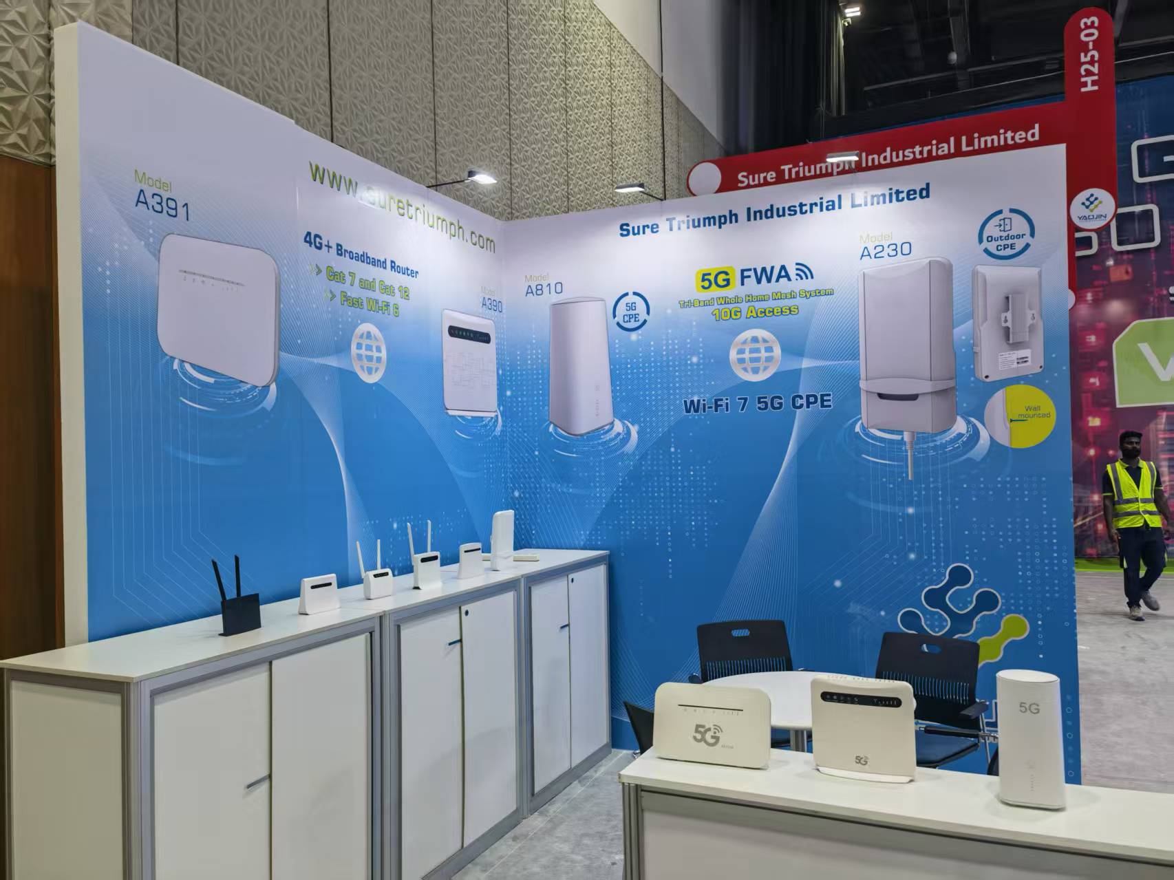 Yaojin a participé à l'exposition Gitex 2025 à Dubaï